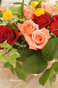 【満席】1Dayレッスン　薔薇のフラワーボックス